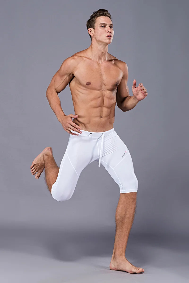 Men's Long Boxer Shorts – Quick-Dry Breathable Elastic Sports Underwear for Running, Yoga & Training | RUNGEAR