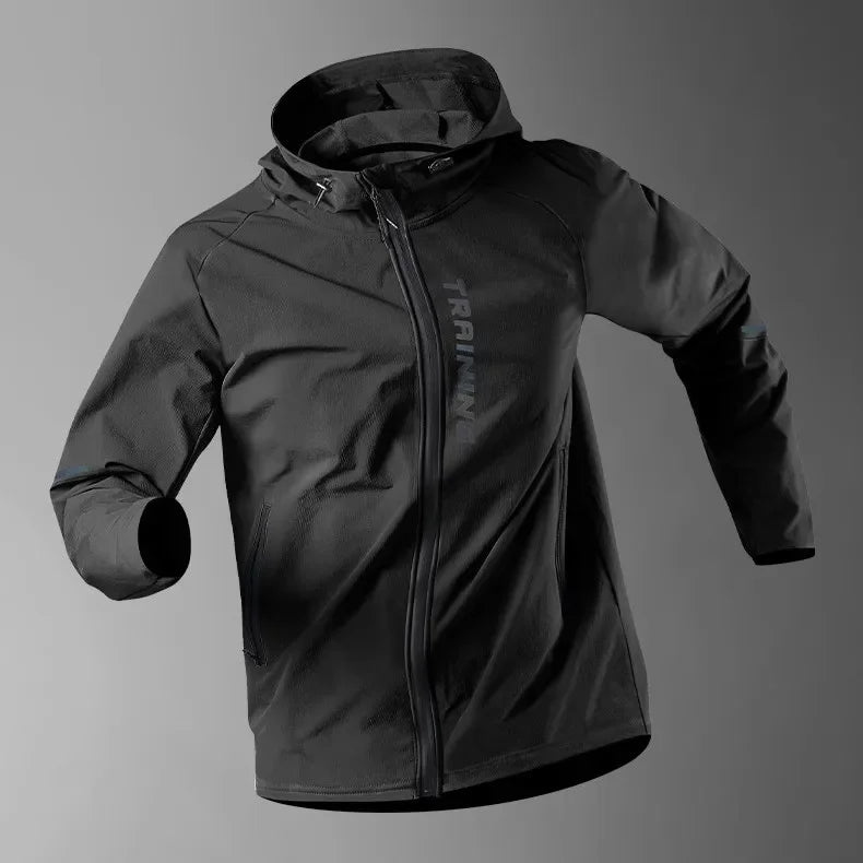 Men's Running Apparel: Windproof, Quick-Dry Sports Windbreaker Jacket / Rungear