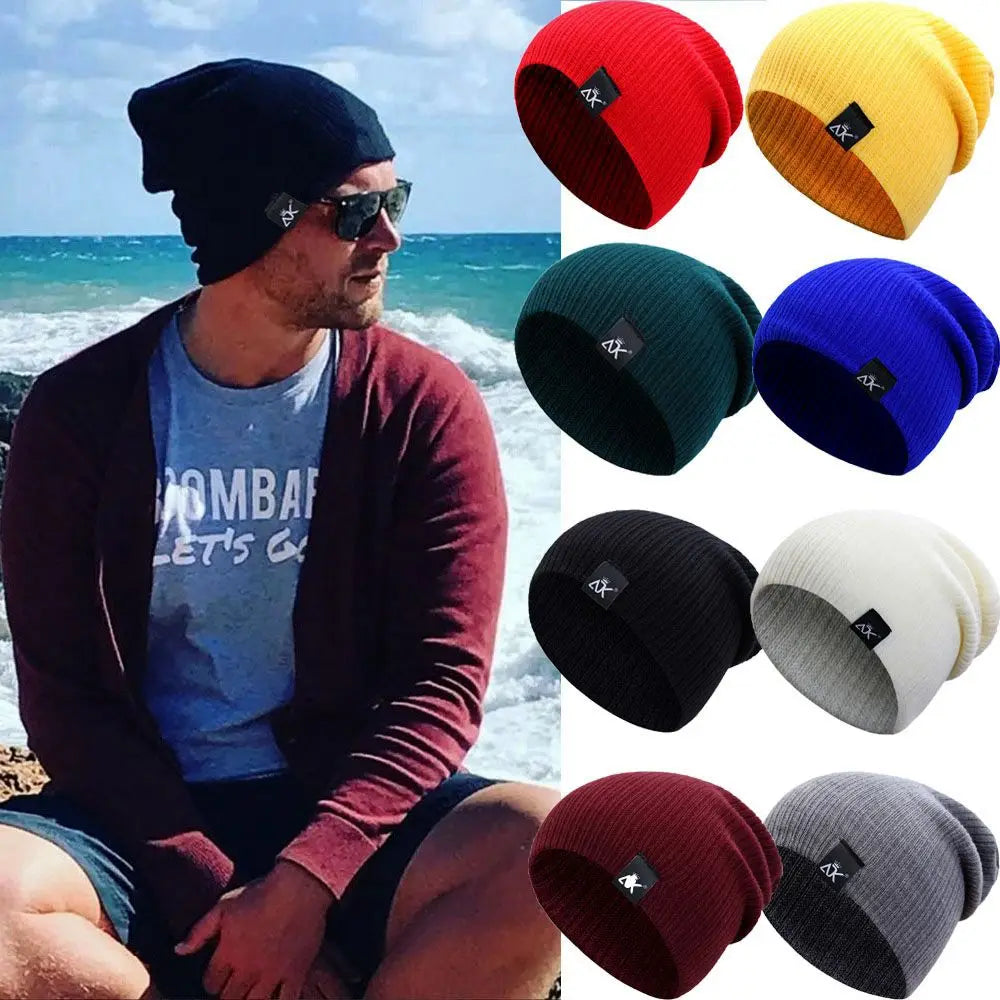 Winter Hat Apparel: Unisex Soft Knitted, Comfortable Warm Autumn Winter New Beanies / Rungear