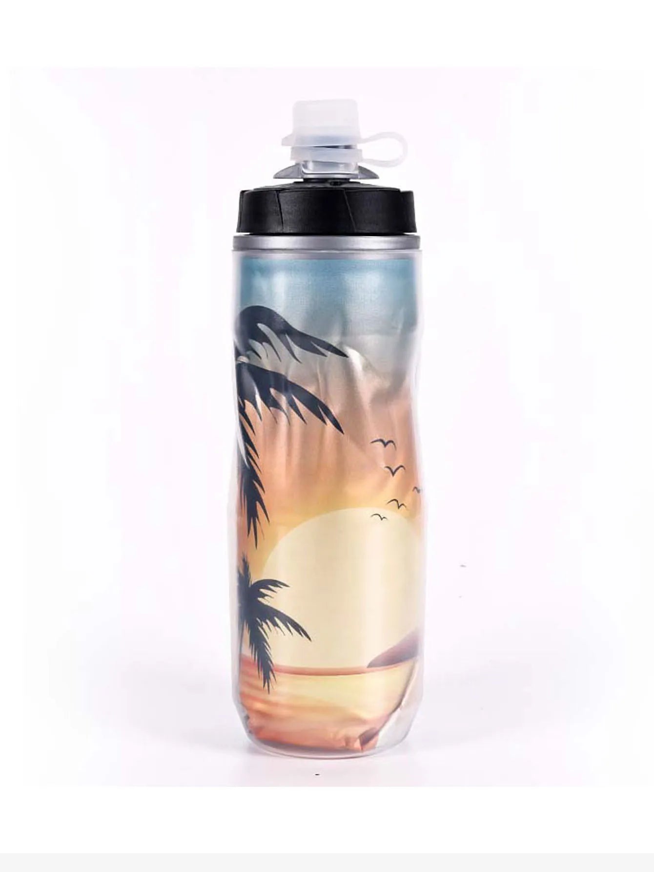 RUNGEAR 610ml Insulated Cycling Water Bottle | Squeeze Bottle for MTB, Road Bike & Outdoor Sport