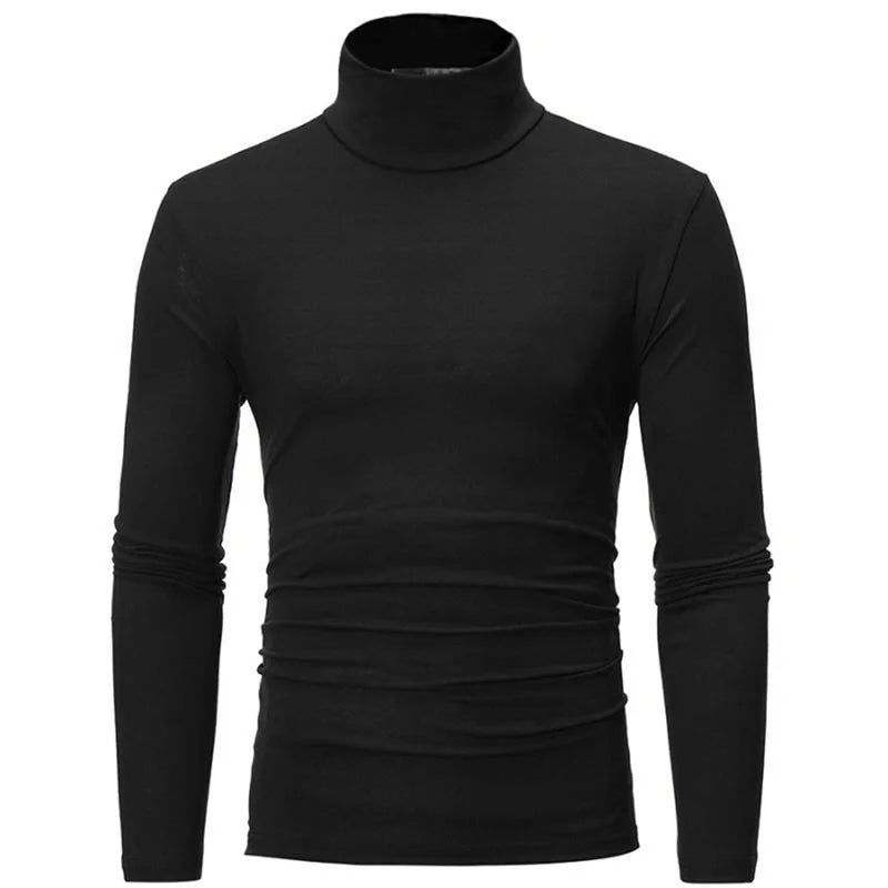 Men's Thermal Apparel: Winter High Neck, Slim Fit, Long Sleeved, Thermal Shirt / Rungear
