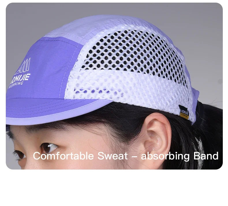 AONIJIE E4635 Running Cap – Breathable Sun Protection Visor Hat | Trail, Jogging & Outdoor Sports | Unisex