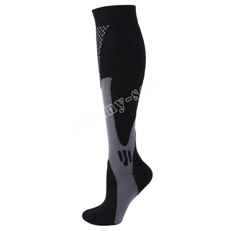 Running Compression Socks: 1 PC Medical 20-30mmhg Compression Socks for Flight, Travel, Pregnancy, Edema Diabetes, Varicose Veins / Rungear