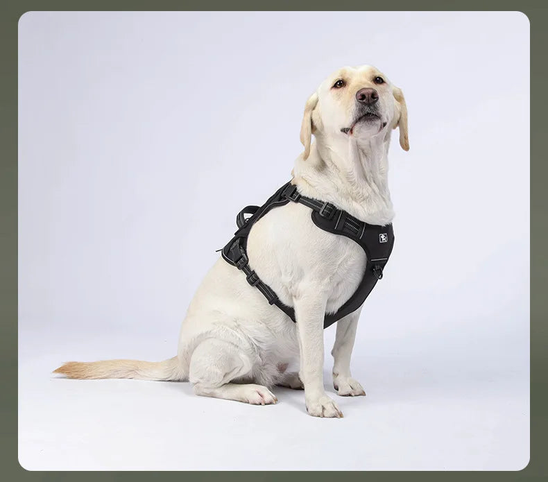 Dog Reflective Gear: Tactical Training, No Pull, Adjustable, Reflective Safety Dog Vest / Rungear
