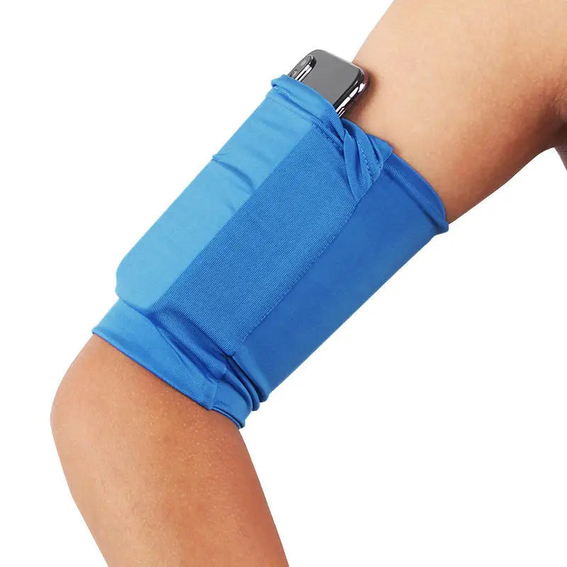 Running Phone Armband Sleeve | Elastic Adjustable Arm Wrap for Jogging & Outdoor Workouts