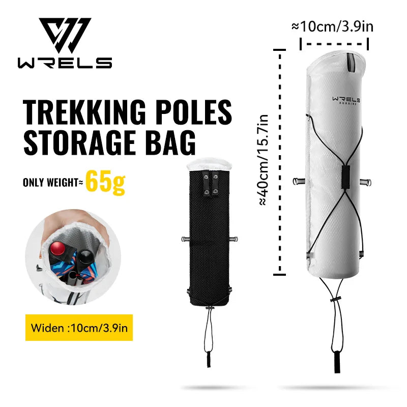 Ultralight Hiking Pole Storage Bag | Waterproof Nylon | Trail Running & Trekking