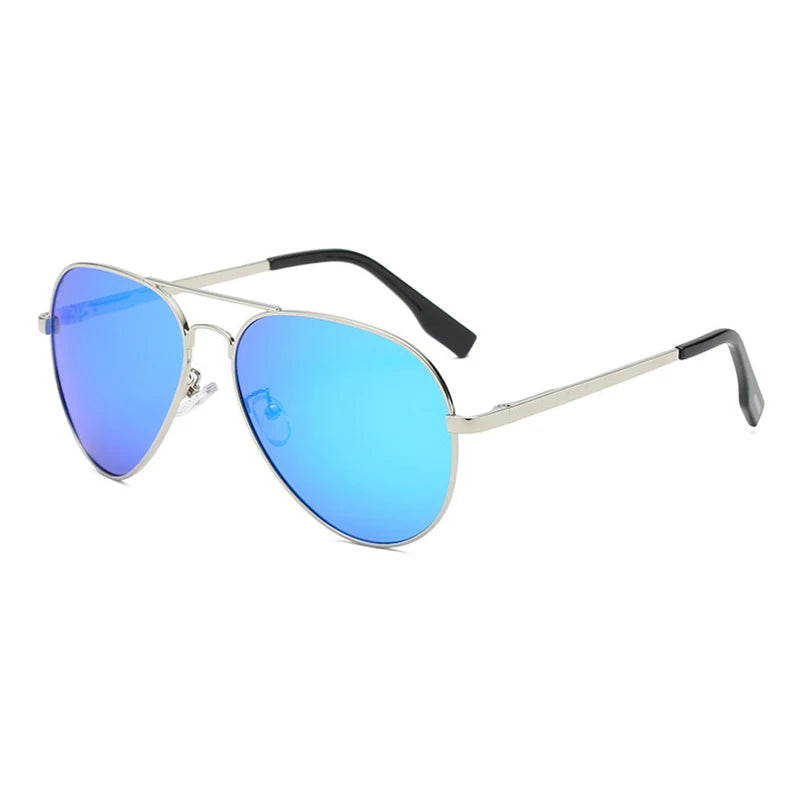 Men's Sunglasses Gear: Classic, Polarized Metal Black Aviation Sunglasses UV400 / Rungear