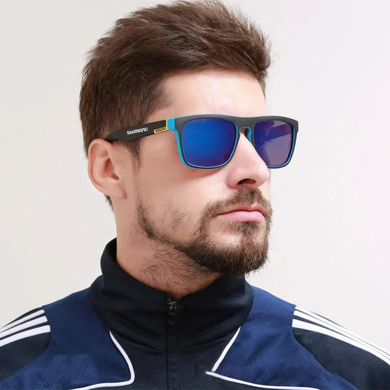 Classic Square UV400 Polarised Sports Sunglasses | Unisex | Cycling, Fishing, Driving & Outdoor