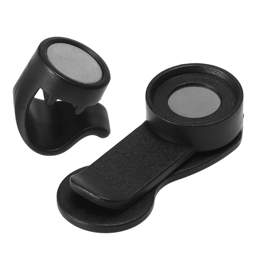 Magnetic Hydration Tube Clip – Universal Removable Hose Holder for Running Packs
