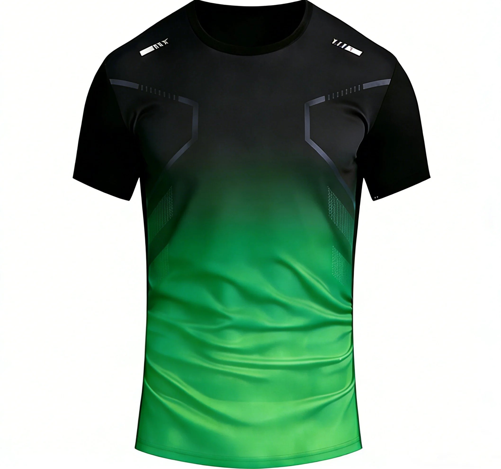 Men's Quick Dry Apparel: Short Sleeve, Moisture Wicking Round Neck Workout T-Shirt / Rungear