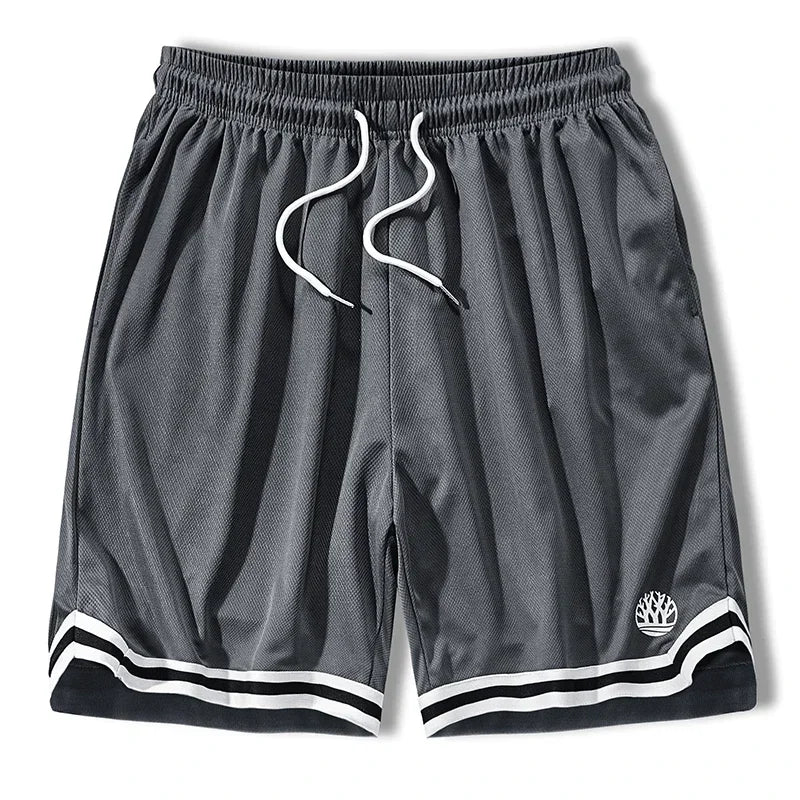 Men's Breathable Plus Size Quick Dry Summer Sport Shorts For Gym Jogging Running Beach Surfing