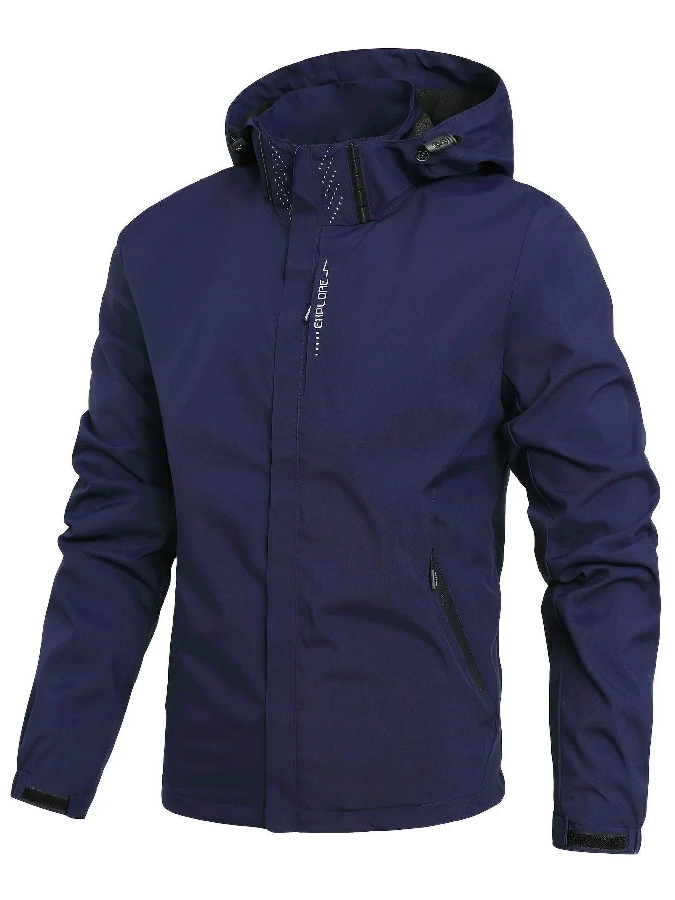 Men's Running And Trail Gear: Waterproof, Lightweight, Windproof Hooded Jacket / Rungear