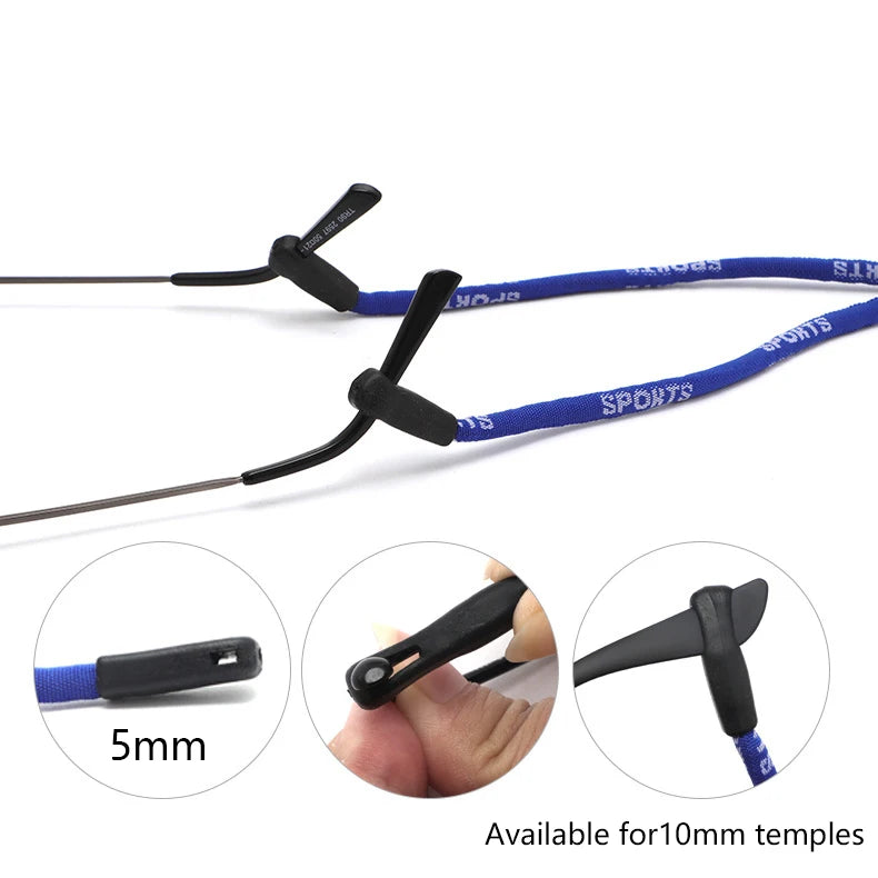 Unisex Non-Slip Outdoor Sports Eyewear Rope Neck Strap Lanyard