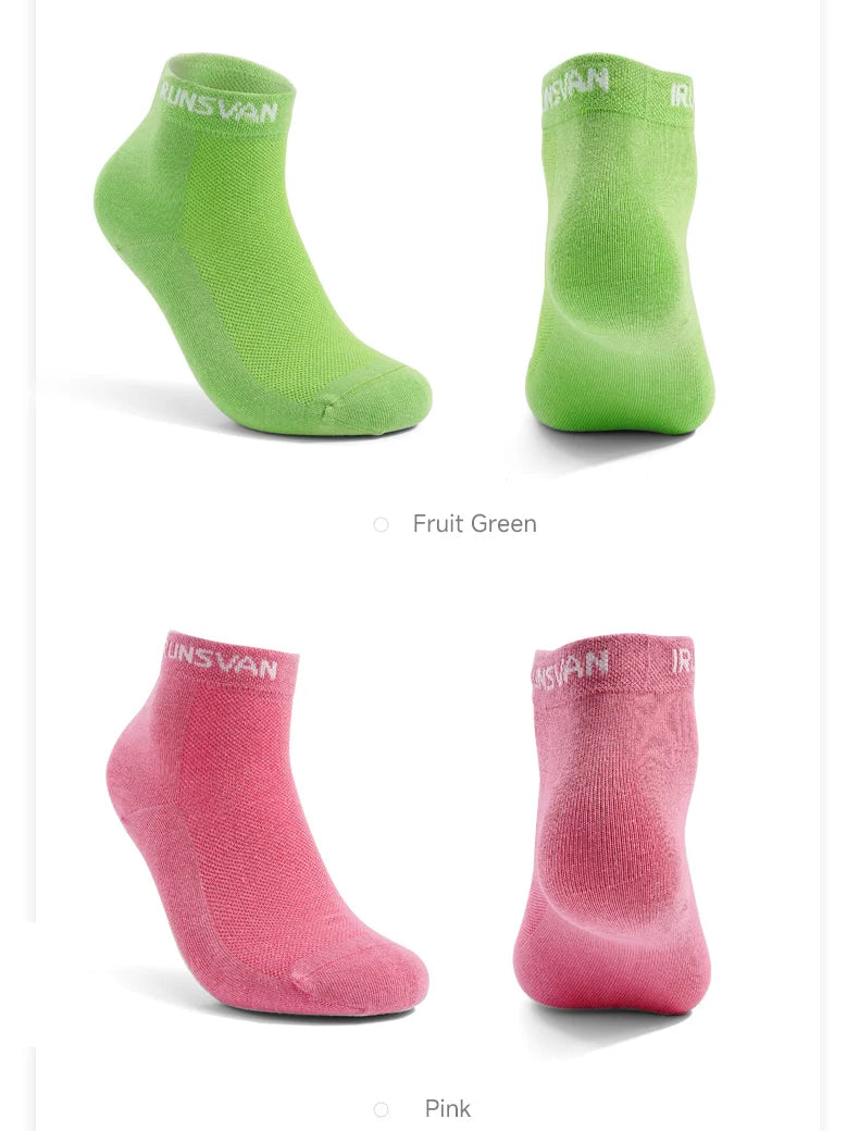 Anti-Pilling Breathable Running Ankle Socks – Moisture-Wicking, Antibacterial & Odour-Proof | 1, 5 or 10 Pairs