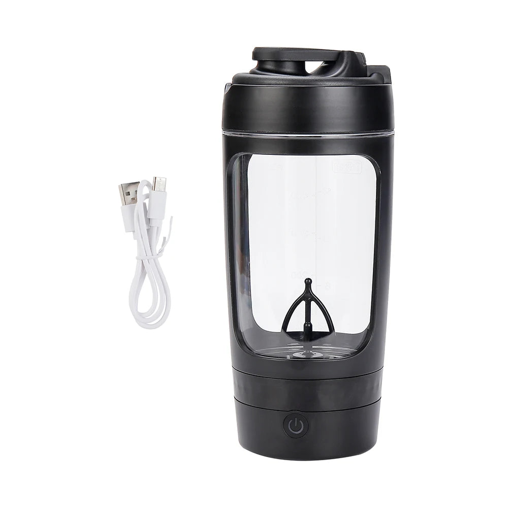 650ml Automatic Electric Protein Shaker Blender – Portable Multipurpose Whey Protein & Juice Mixer Cup for Gym & Fitness | RUNGEAR