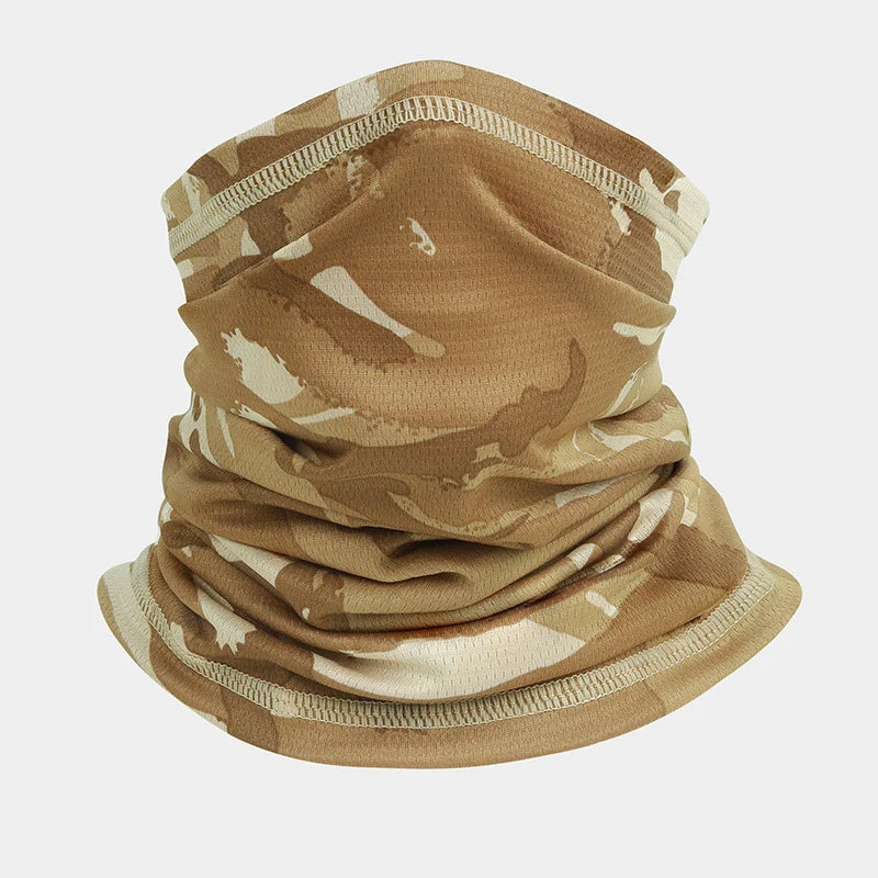 Running Gaiter Accessories: Camouflage Outdoor Sports Breathable Neck Gaiter / Rungear