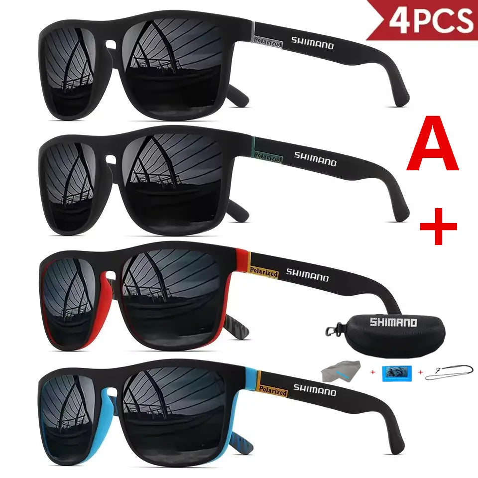 Classic Square UV400 Polarised Sports Sunglasses | Unisex | Cycling, Fishing, Driving & Outdoor