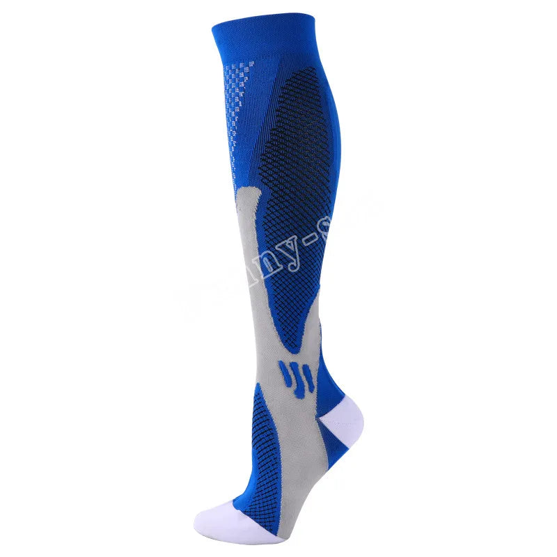 Running Compression Socks: 1 PC Medical 20-30mmhg Compression Socks for Flight, Travel, Pregnancy, Edema Diabetes, Varicose Veins / Rungear