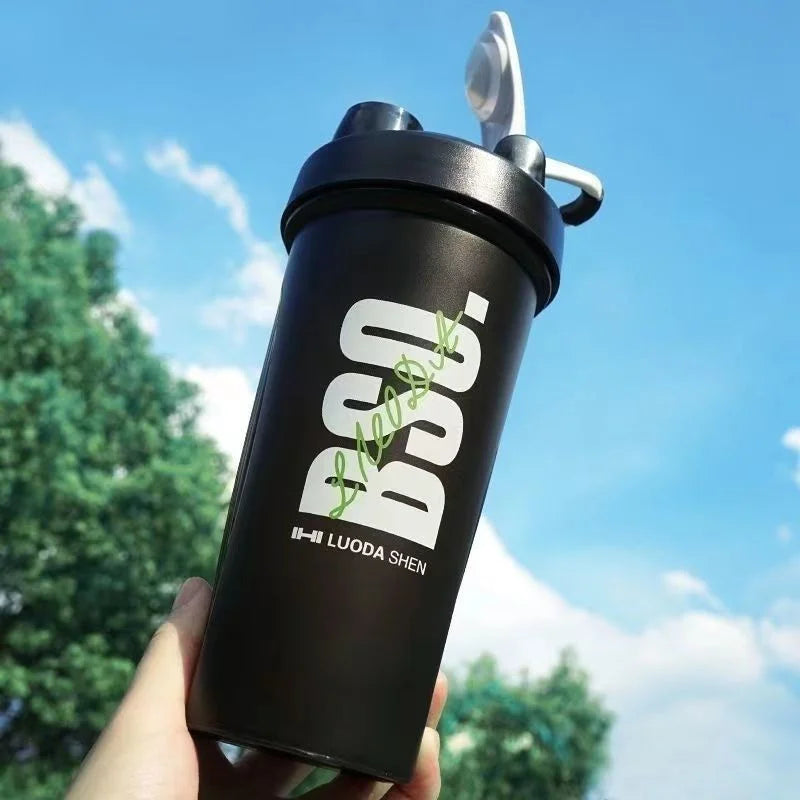 600ml Tritan Protein Shaker Bottle – Durable Graduated Sports Shake Cup for Gym, Running, Hiking & Everyday Fitness | RUNGEAR