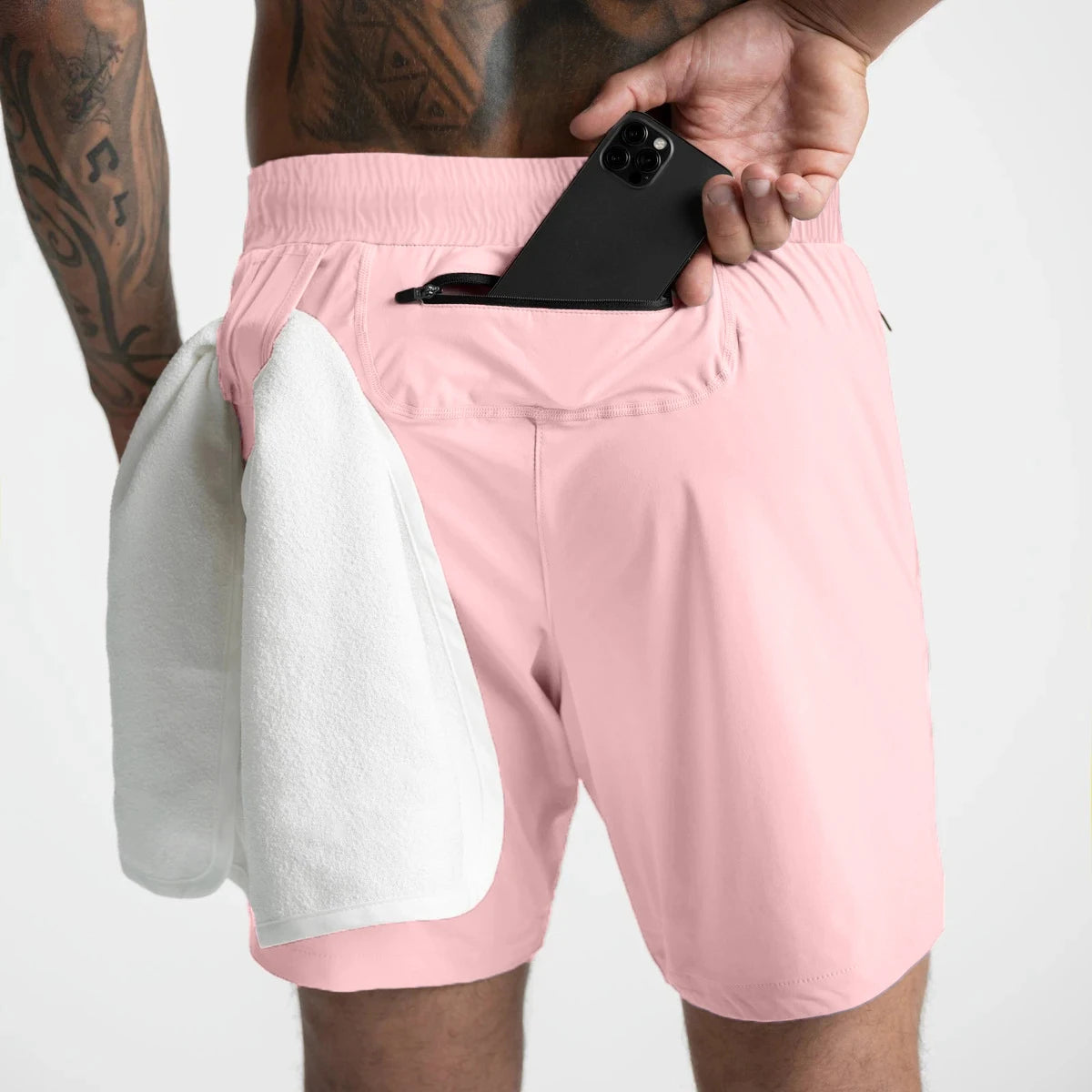 Men's Quick Dry Shorts: Single-Layer, Quick Dry Running Sports Shorts / Rungear