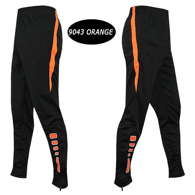 Men's Training Joggers with Zipper Pockets – Slim Fit, Elastic Waist | Running & Gym