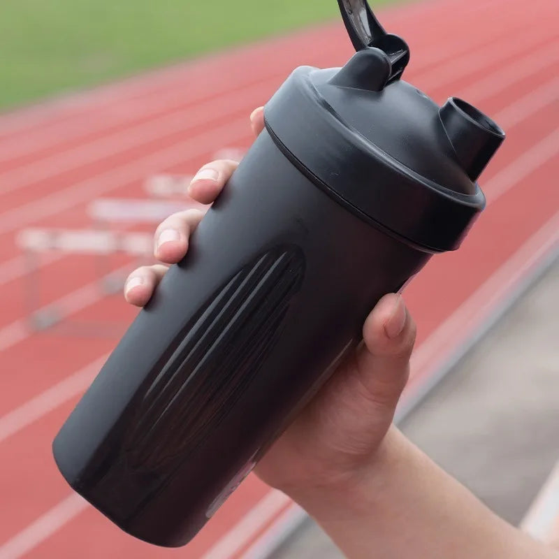 600ml Sports Protein Shaker Bottle – Lightweight Portable 20oz Plastic Shake Cup for Gym, Running & Fitness | RUNGEAR