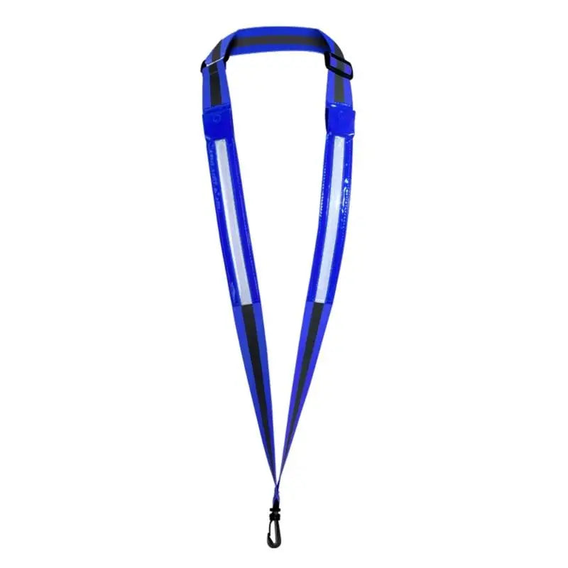 LED Reflective Crossbody Safety Strap – High-Vis Running & Cycling Gear