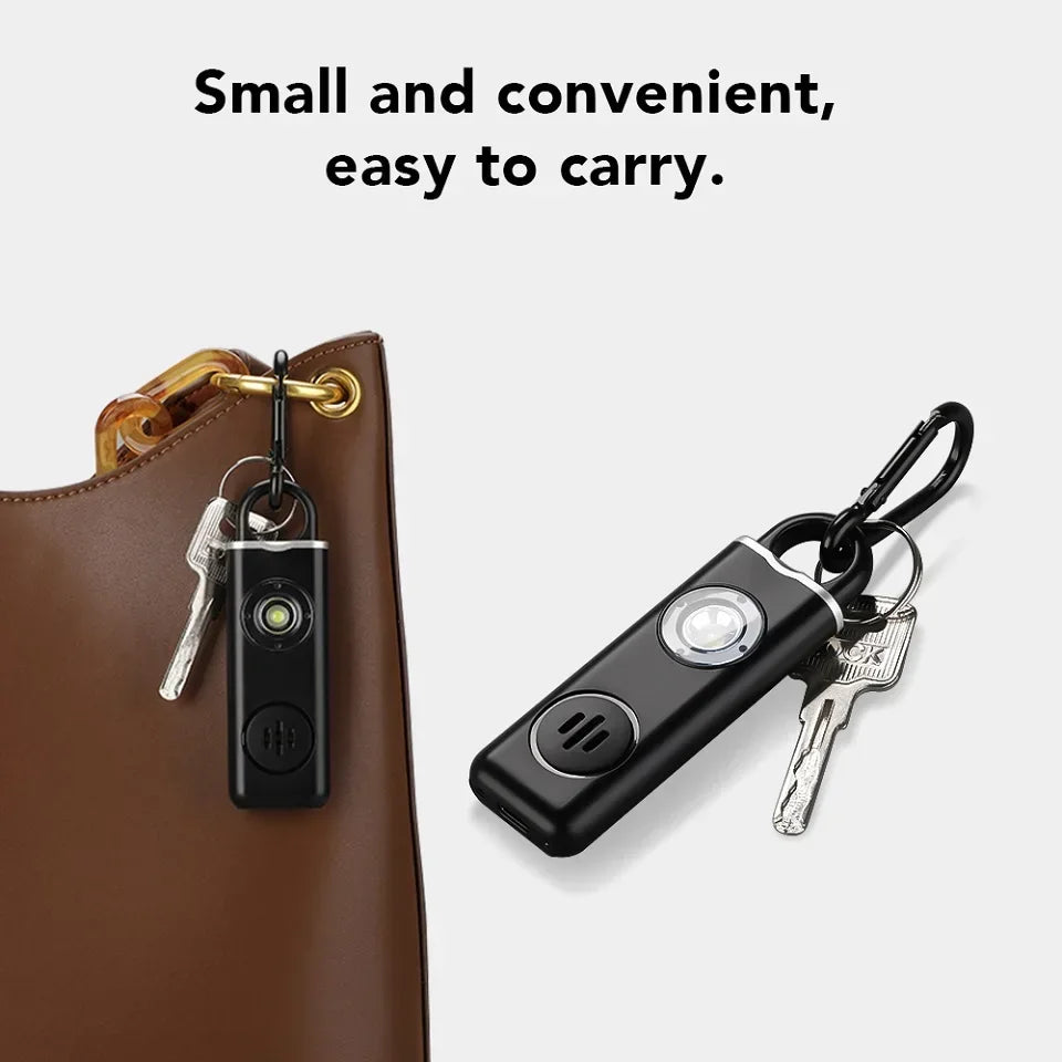 RUNGEAR 130dB Personal Safety Alarm | CE-Certified Emergency Keychain for Women & Children
