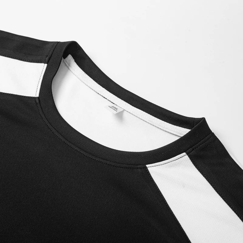 Men's Colour Block Quick Dry Running T-Shirt | Lightweight Short Sleeve | RUNGEAR