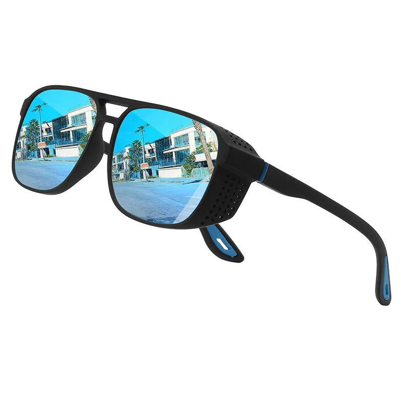 Sunglasses Running Gear: Unisex, Polarized Square Sunglasses for Outdoor Fishing Riding, Running Travel / Rungear