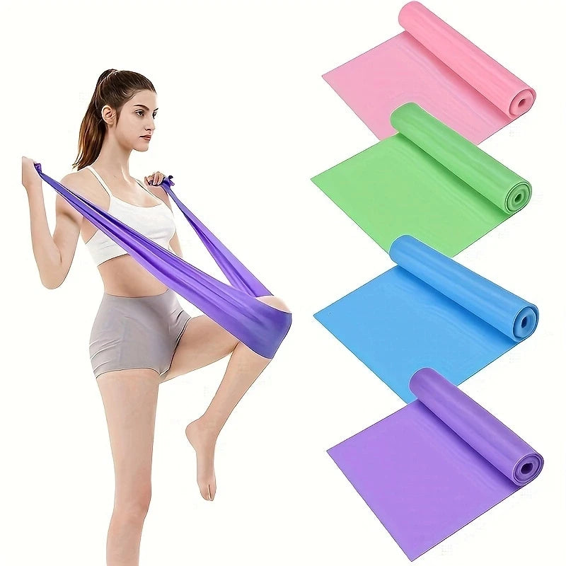 Flat Elastic Stretch Resistance Bands | Physical Therapy, Pilates & Strength Training | RUNGEAR