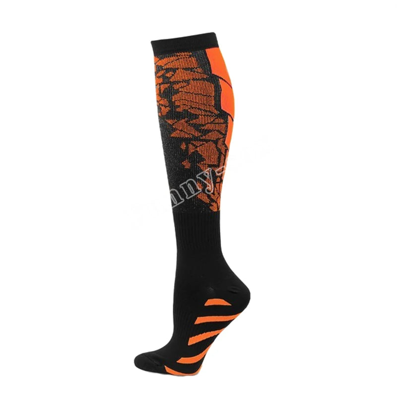Running Compression Socks: 1 PC Medical 20-30mmhg Compression Socks for Flight, Travel, Pregnancy, Edema Diabetes, Varicose Veins / Rungear