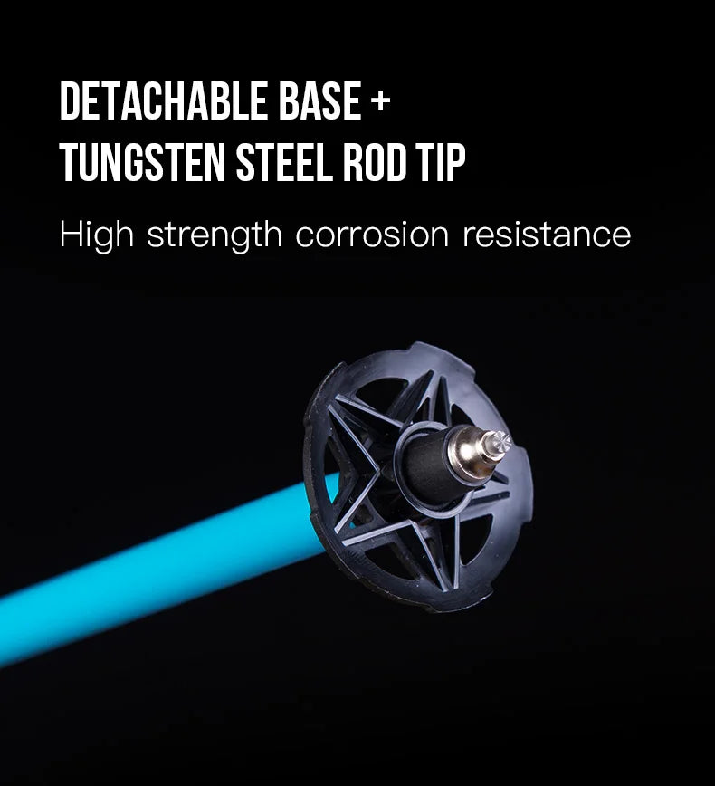 AONIJIE E4202 Lightweight Folding Trekking Pole – Aluminium Alloy Quick Lock Trail Running Stick