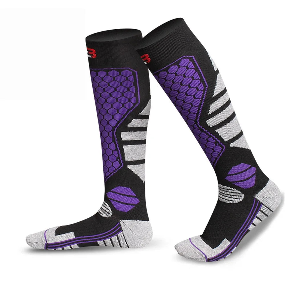 Compression Sock Gear: Warm, Anti-Slip, Thickened, Breathable Compression Socks, Thermal Moisture-Wicking / Rungear
