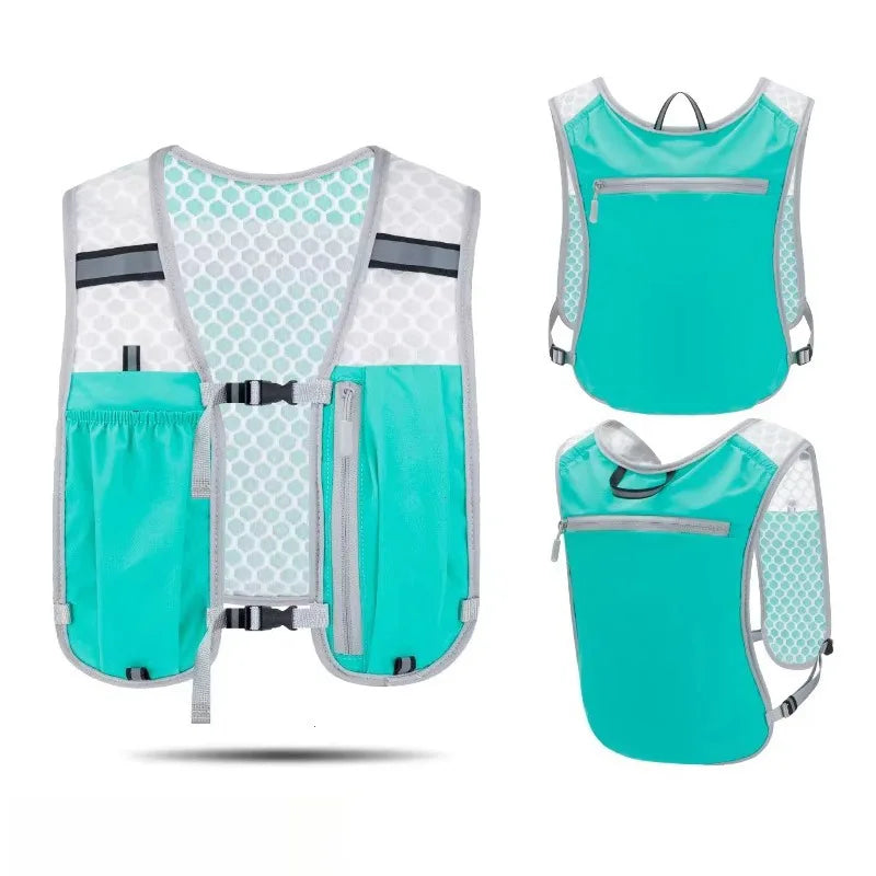 Ultralight Running Hydration Vest | Breathable Unisex Pack for 500ml Bottle — Running, Hiking & Cycling