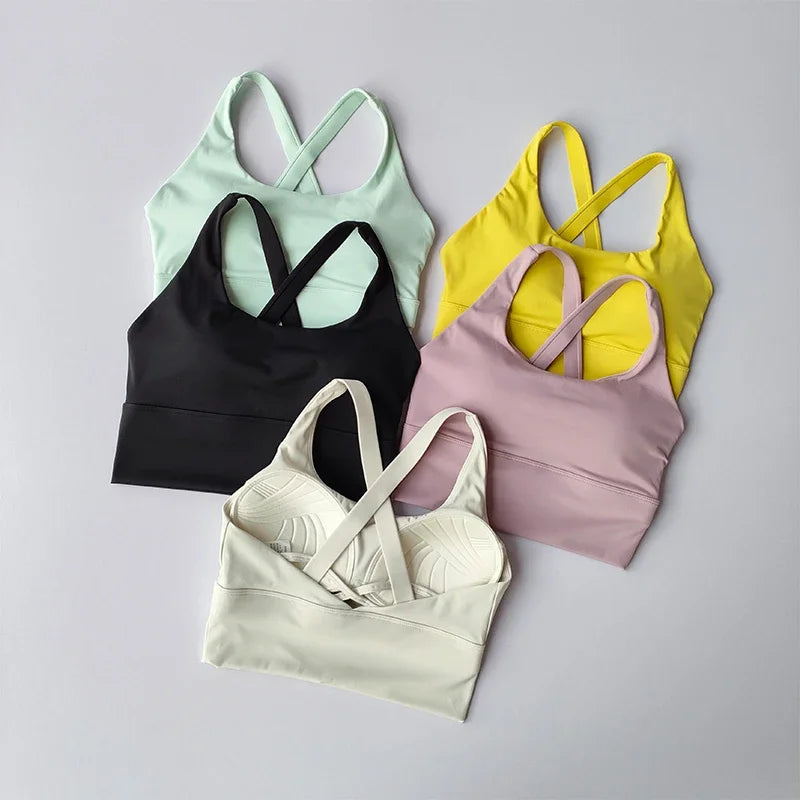 Women's High-Impact Sports Bra – Shock-Proof Running & Fitness Bra
