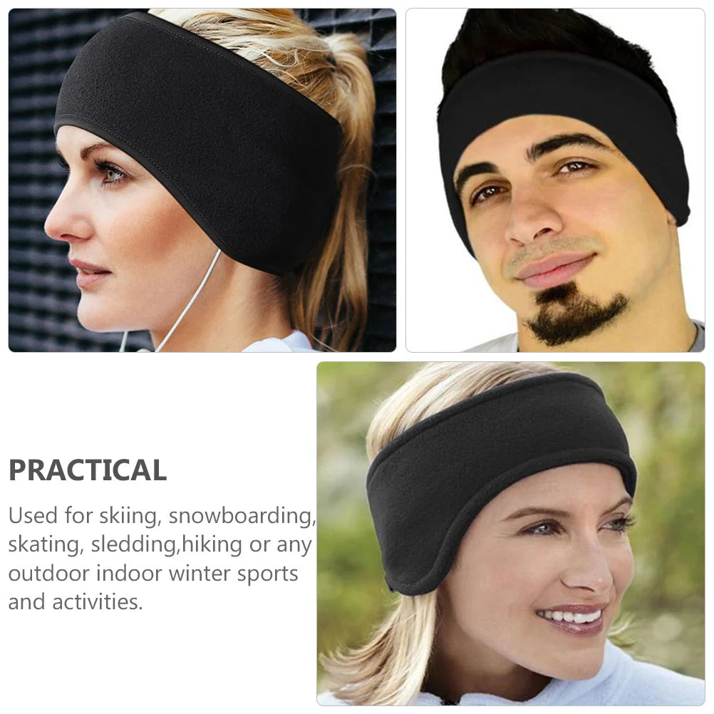 Double-Deck Full Cover Ear Warmer Headband | 2-Pack | Running & Winter Sports