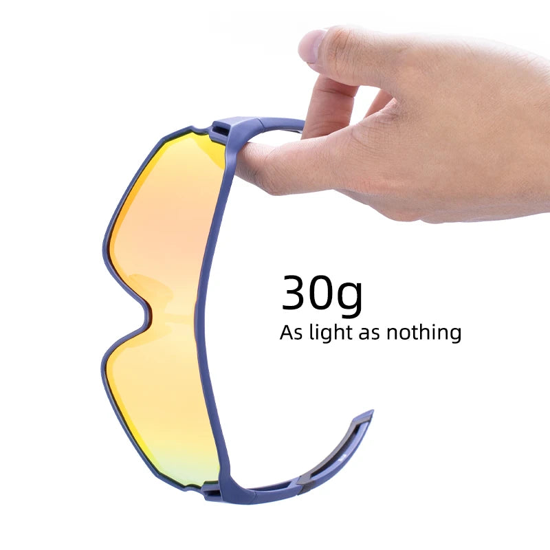 ROCKBROS Polarized Sunglasses – UV400 Sun Protection, Ultralight Glasses for the Outdoors