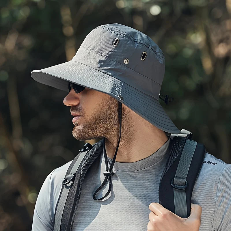 Hiking Hat Accessories: Adjustable, Versatile, Waterproof Outdoor UV Protection Hat / Rungear