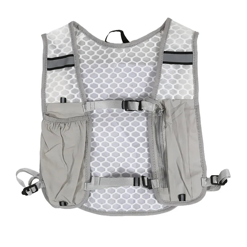 Ultralight Running Hydration Vest | Breathable Unisex Pack for 500ml Bottle — Running, Hiking & Cycling