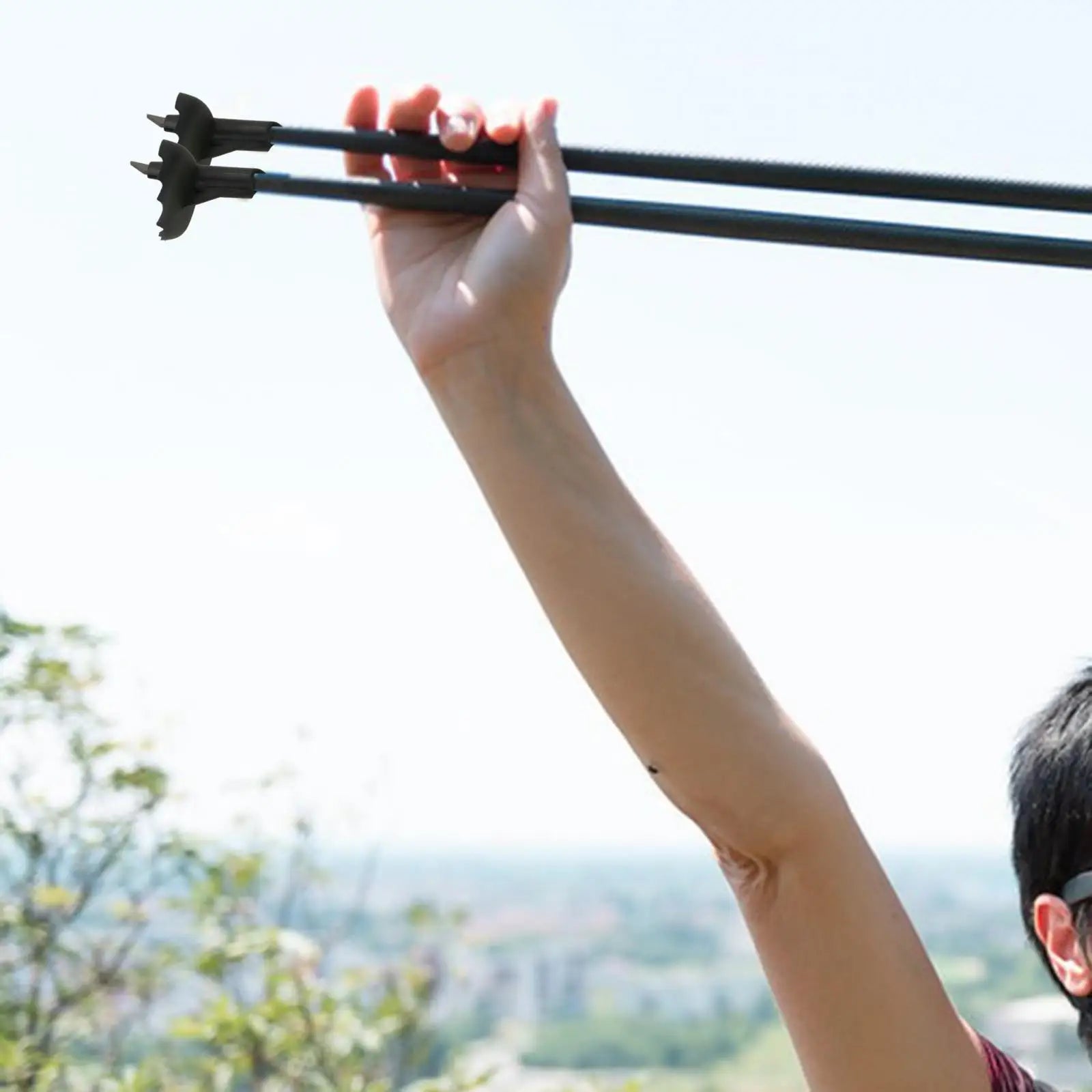 Trail Gear Accessories: Alpenstock Rod Tip, Practical Trekking Pole Accessory for Travel Supplies / Rungear