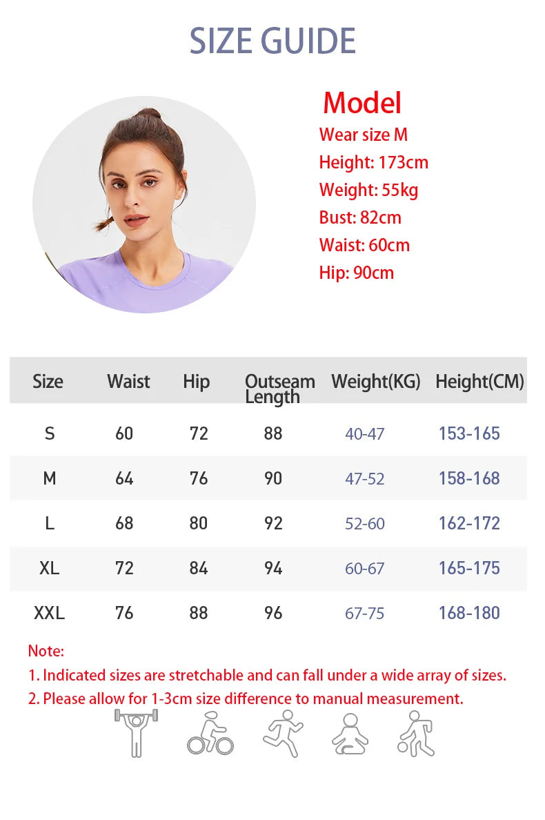 Women's Compression Apparel: Printed High Waisted Workout Pants With Pockets / Rungear