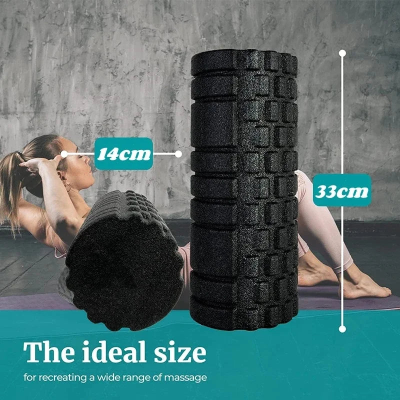 33cm High-Density EPP Fitness Foam Roller – Yoga, Massage & Muscle Therapy
