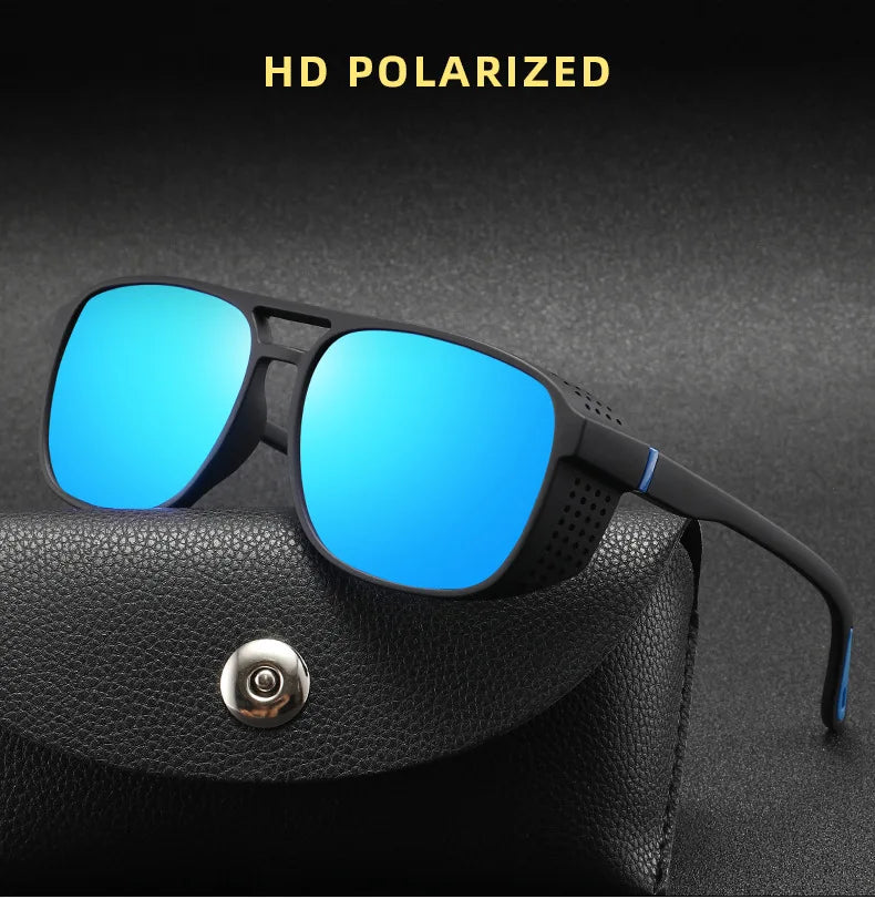 Sunglasses Running Gear: Unisex, Polarized Square Sunglasses for Outdoor Fishing Riding, Running Travel / Rungear