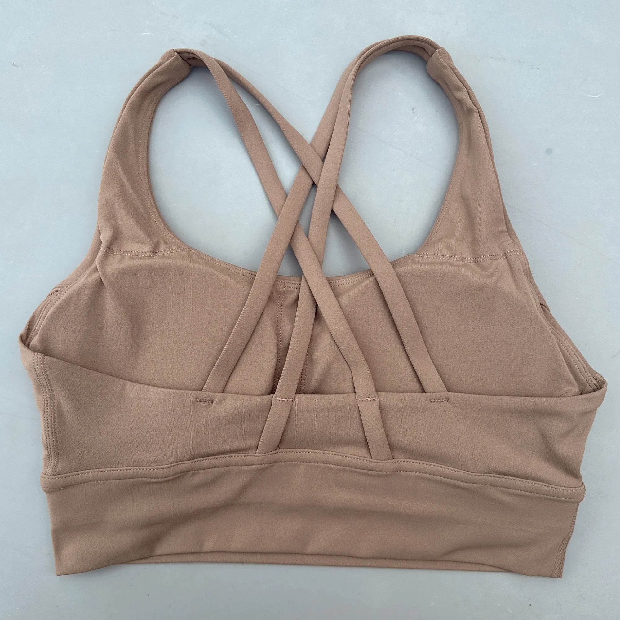 Women's Bra Apparel: Solid Color, High Strength Shockproof, Soft Cross Back, High Strength Shockproof, Fitness Sports Bra / Rungear