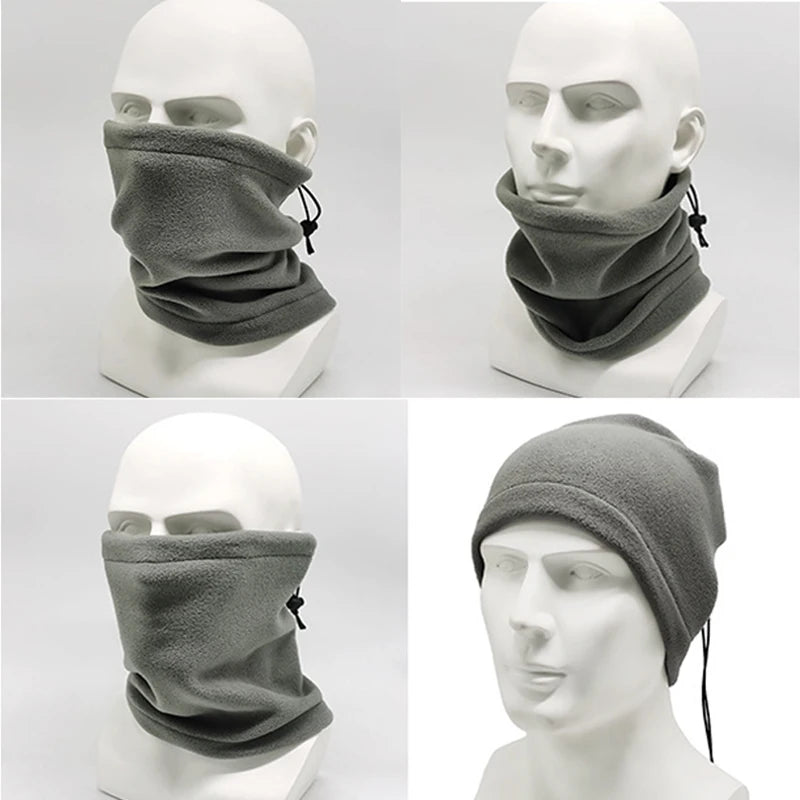 Polar Fleece Windproof Neck Gaiter | Unisex Winter Neck Tube for Cycling, Running & Hiking