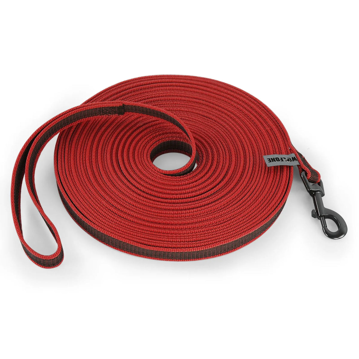 Coloured Dog Training Leash | Soft Fibre Lead in 6 Lengths & 8 Colours — 1.5M to 15M