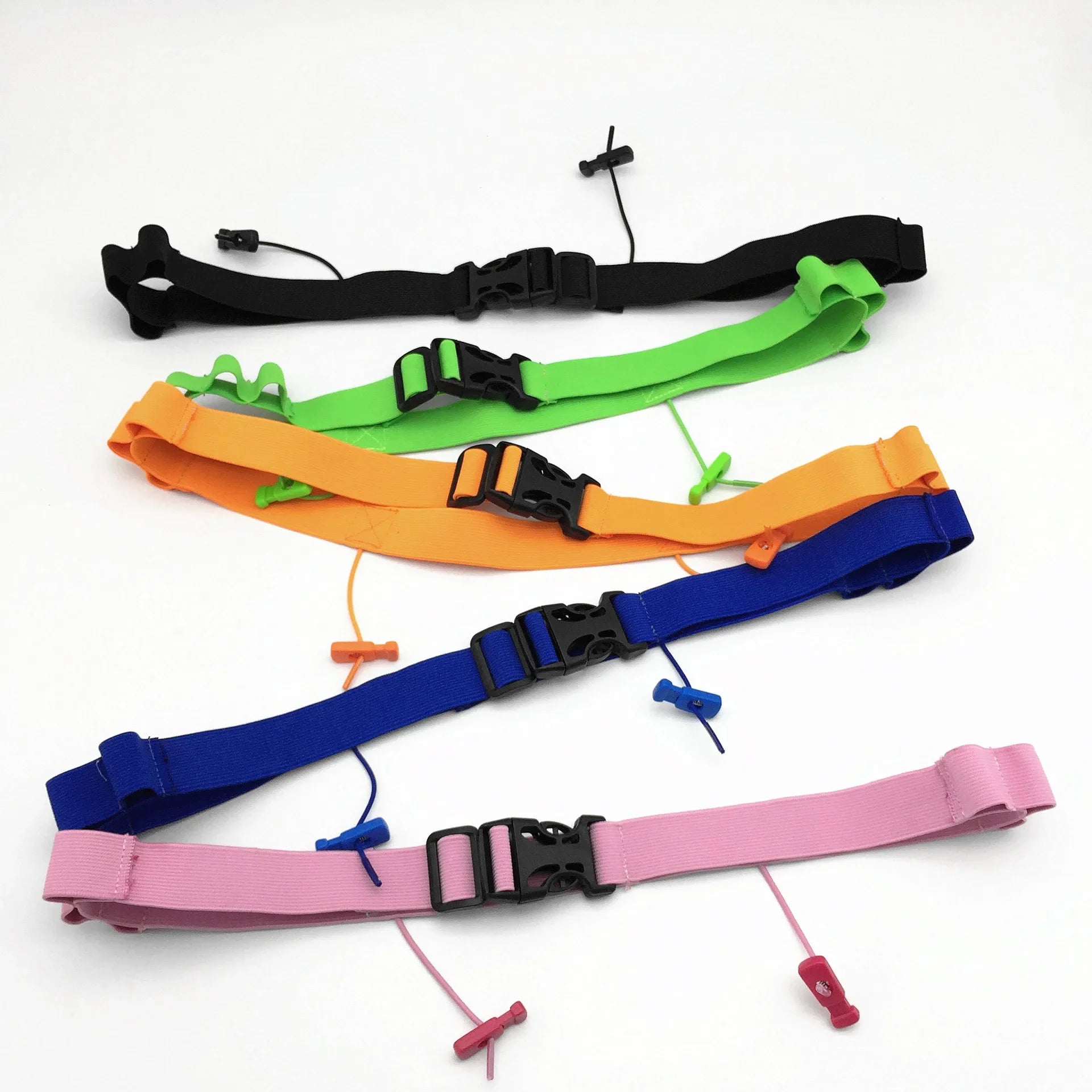 Running Accessories: 1PC Unisex Number Belt, Racing Belt With Gel Holder / Rungear