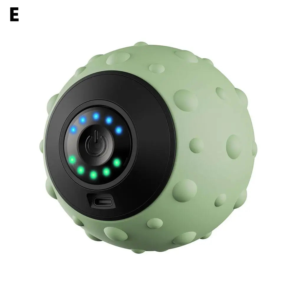 Vibrating Fascia Ball Massager – Electric Muscle Relaxation & Deep Tissue Recovery for Yoga, Fitness & Body Care