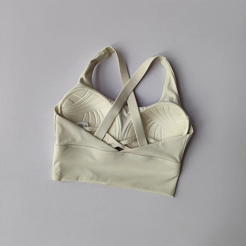 Women's High-Impact Sports Bra – Shock-Proof Running & Fitness Bra
